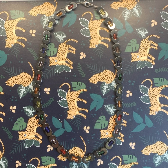 Unisex Rainbow Pride Necklace - Picture 2 of 2